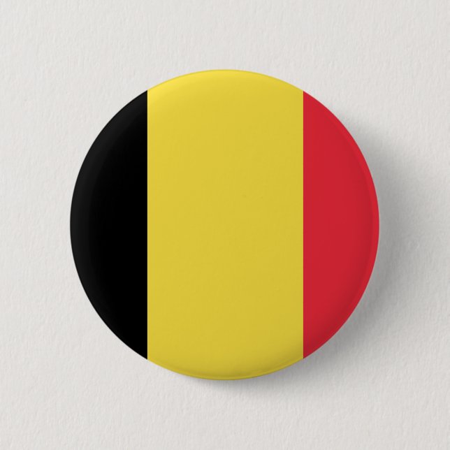 Bandera del botón de Bélgica (Anverso)