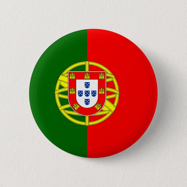 Bandera del botón de Portugal (Anverso)
