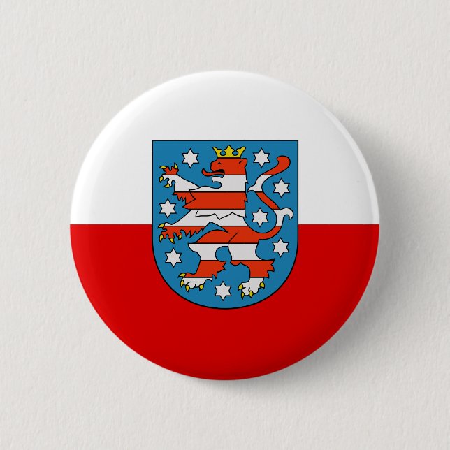 Bandera del botón de retroceso de Turingia (Anverso)
