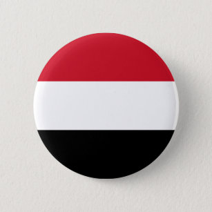 Bandera del botón de Yemen