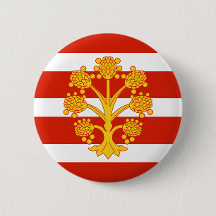 Bandera del Botón Pinback de Westmorland