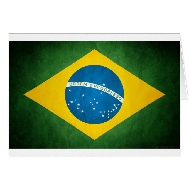 Bandera del Brasil (Anverso (Horizontal))
