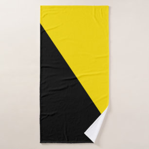 Bandera del capitalismo anárquico símbolo de la an