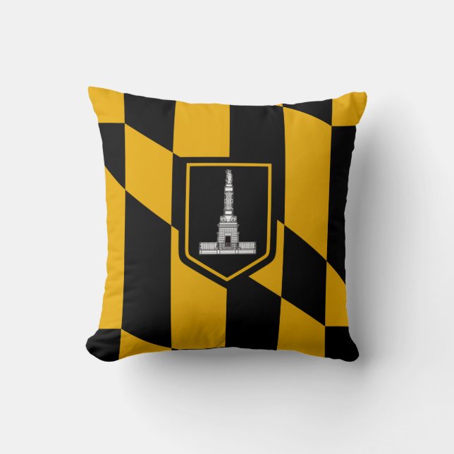 Bandera del Cojín decorativo Baltimore (Anverso)