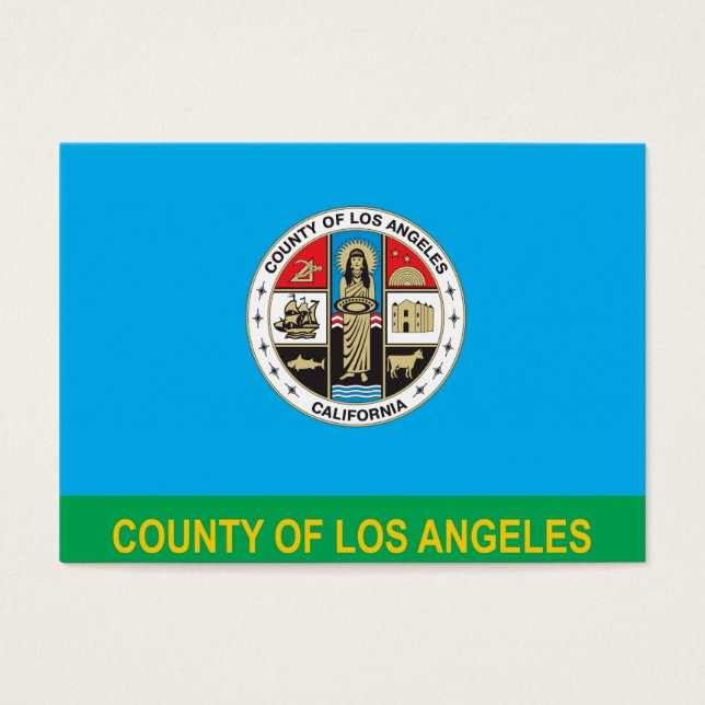 Bandera del condado de Los Ángeles (Frente)