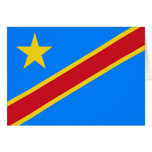Bandera del Congo Kinshasa