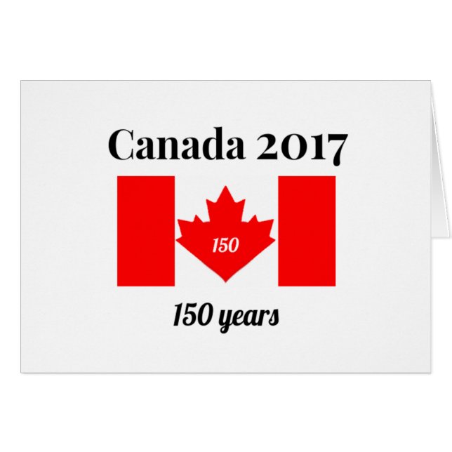 Bandera del corazón de Canadá 150 en 2017 (Anverso (Horizontal))