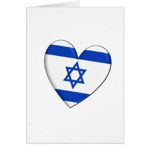 Bandera del corazón de Israel