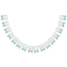 Bandera del cumpleaños de la sirena