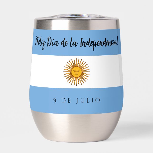 Bandera del Día de la Independencia de Argentina (Frente)