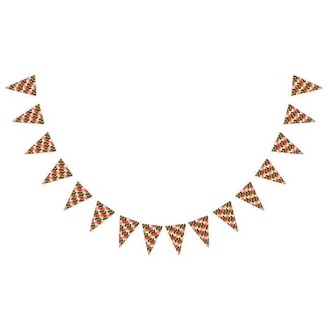 Bandera del empavesado de la bandera de Maryland (Todo)