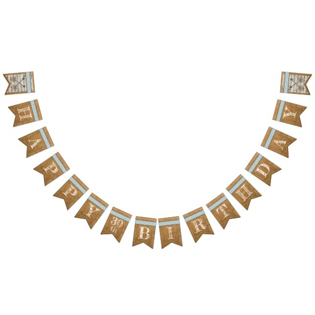 Bandera del empavesado del feliz cumpleaños de la (Todo)