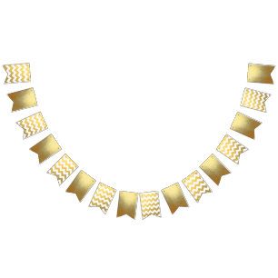 Bandera del empavesado del fiesta de Chevron y del