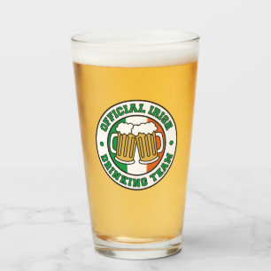 Bandera Del Equipo De Bebidas Irlandés De Irlanda