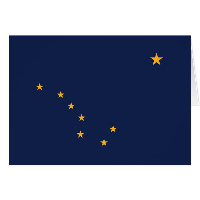 Bandera del estado de Alaska (Anverso (Horizontal))