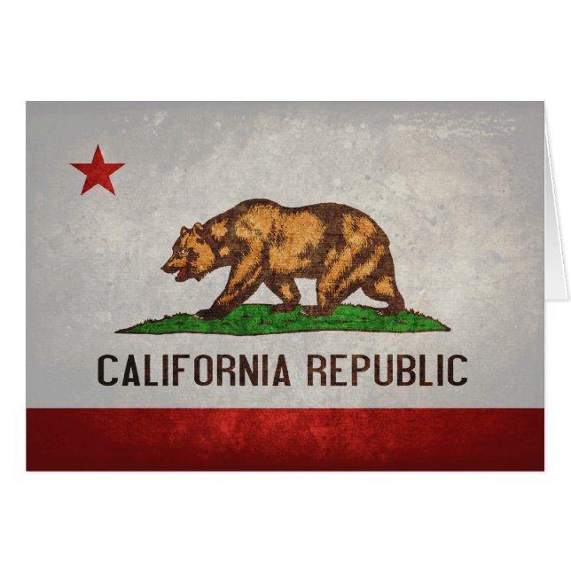 Bandera del estado de California (Anverso (Horizontal))
