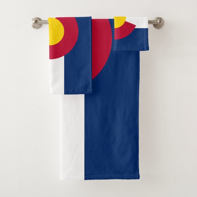 Bandera del estado de Colorado (In situ)