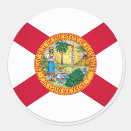 Bandera del Estado de Florida - Sello Oficial Patr