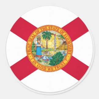Bandera del Estado de Florida - Sello Oficial Patr