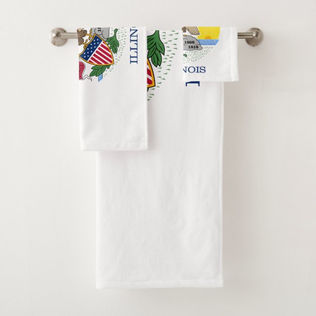 Bandera del estado de Illinois (In situ)
