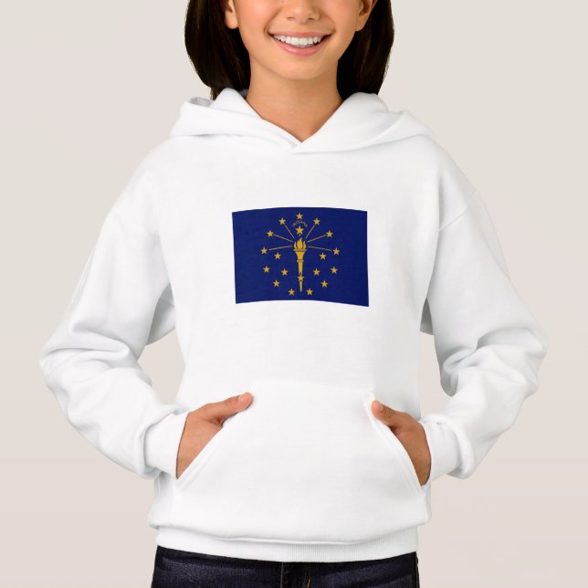 Bandera del estado de Indiana (Anverso)