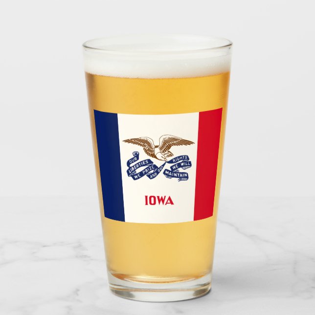 Bandera del Estado de Iowa (Anverso (lleno))