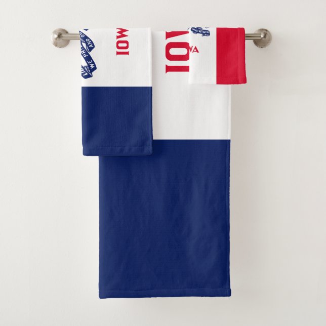 Bandera del estado de Iowa (In situ)
