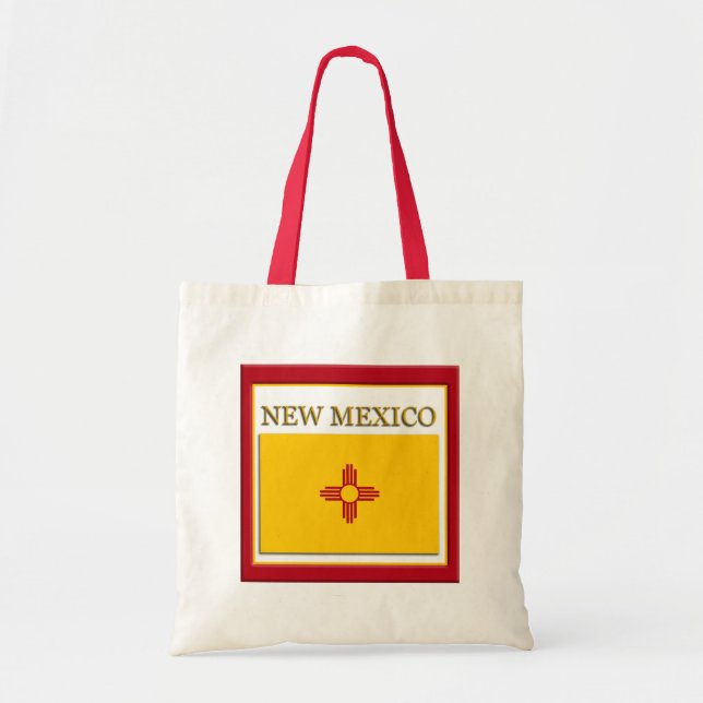 Bandera del Estado de Nuevo México Diseño Bolsa de (Frente)