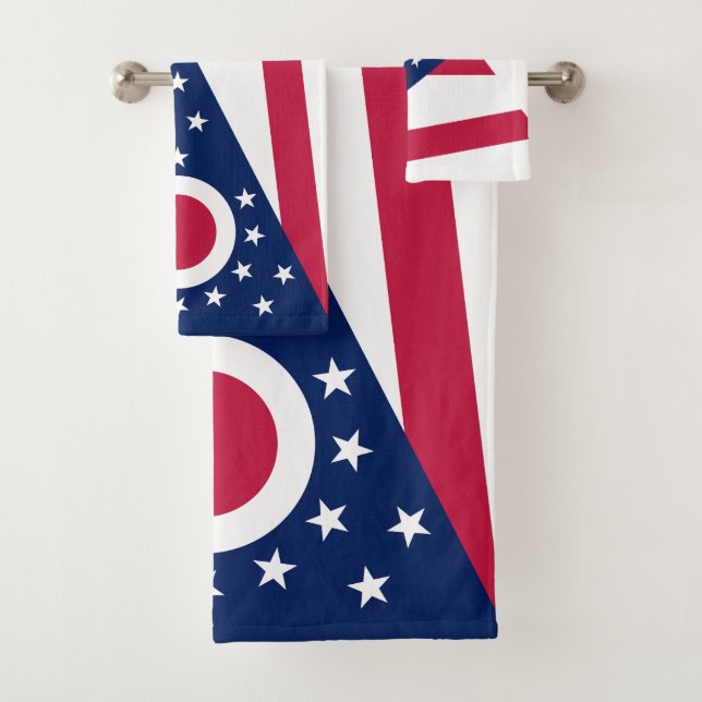 Bandera del Estado de Ohio (In situ)