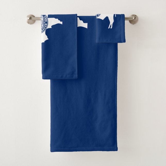 Bandera del estado de Wyoming (In situ)