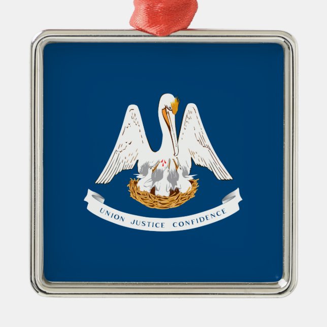 Bandera del Estado del Ornamento Cerámico de Luisi (Frente)