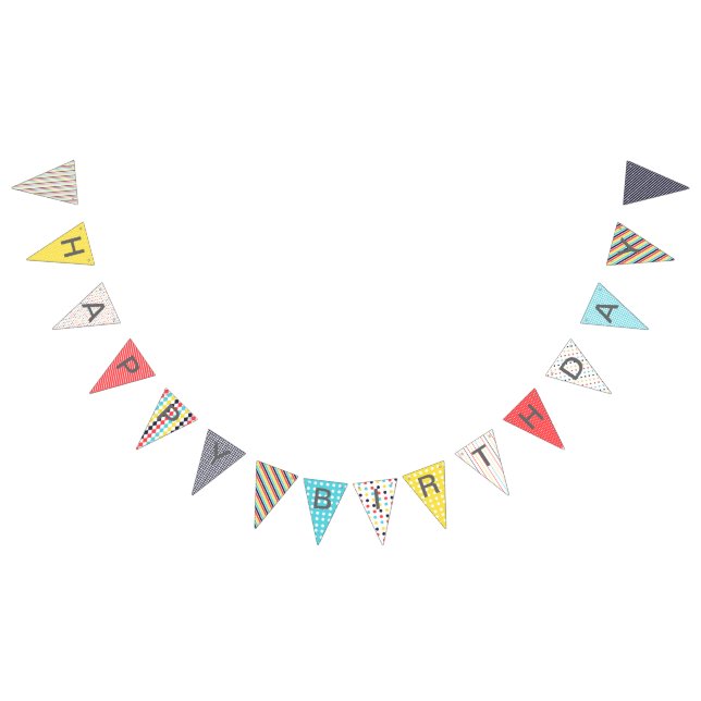 Bandera del feliz cumpleaños del carnaval (Todo)