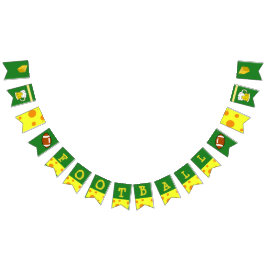 Bandera del fiesta del fútbol de Wisconsin