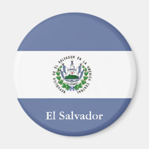Bandera del imán de El Salvador