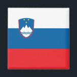 Bandera del imán de Eslovenia<br><div class="desc">Bandera del imán de Eslovenia</div>