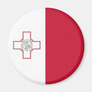 Bandera del imán de Malta