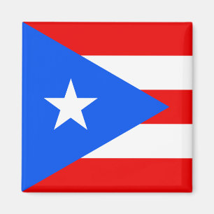 Bandera del imán de Puerto Rico