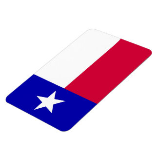 Bandera del imán de Texas