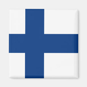 Bandera del imán finlandés