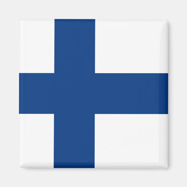 Bandera del imán finlandés (Frente)
