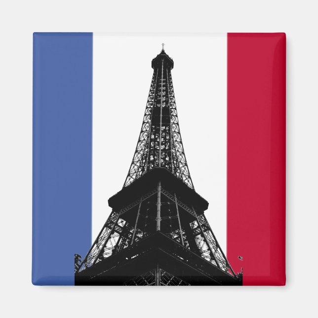 Bandera del imán francés (Frente)
