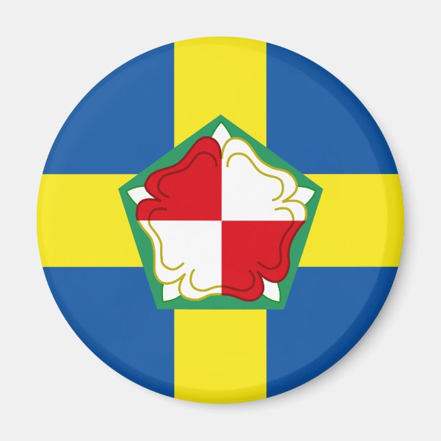 Bandera del imán Pembrokeshire (Frente)