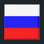 Bandera del imán ruso<br><div class="desc">Bandera del imán ruso</div>
