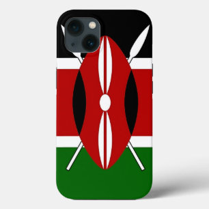 Bandera del iPhone 13 Funda de Apple Mate Kenya