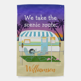 Bandera del Jardín de los Camping de Playa Persona