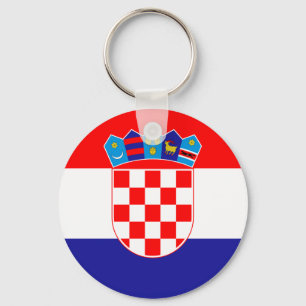 Bandera del llavero de Croacia