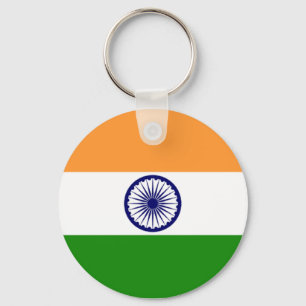 Bandera del llavero de la India