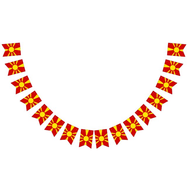 Bandera del Norte de Macedonia (Todo)