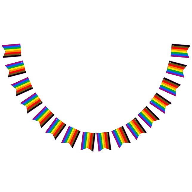 Bandera del Orgullo Arcoíris de Filadelfia (Todo)