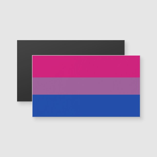 Bandera del Orgullo Bisexual (Anverso/Reverso)